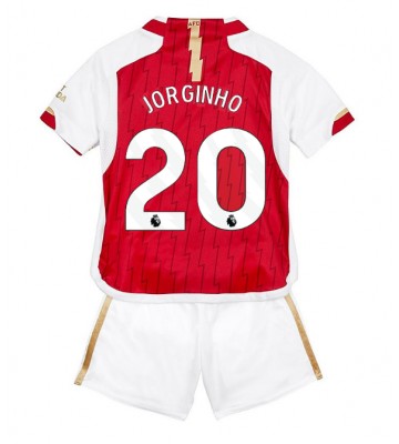 Arsenal Jorginho Frello #20 Hemmakläder Barn 2023-24 Kortärmad (+ Korta byxor)